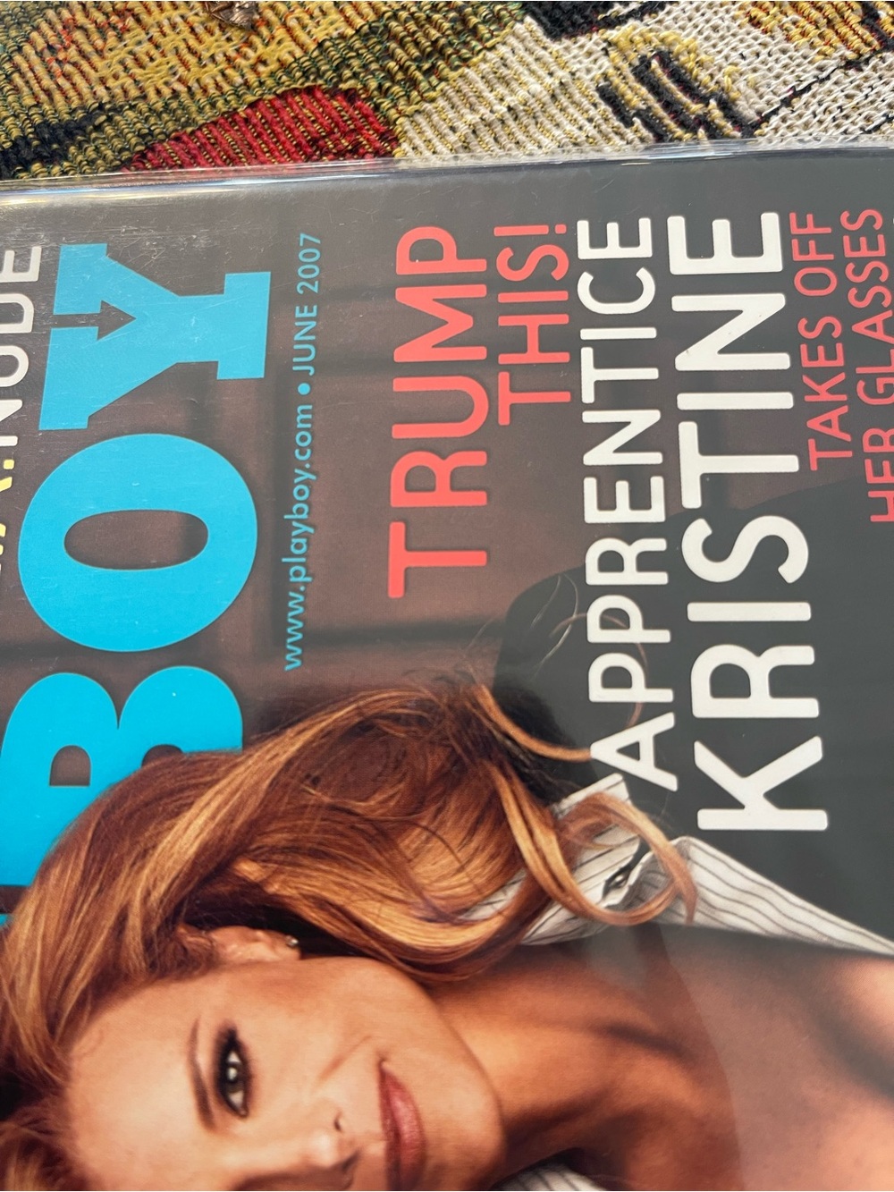 PLAYBOY MAGAZINE - June 2007 - Trump The Apprentice, Woody Allen